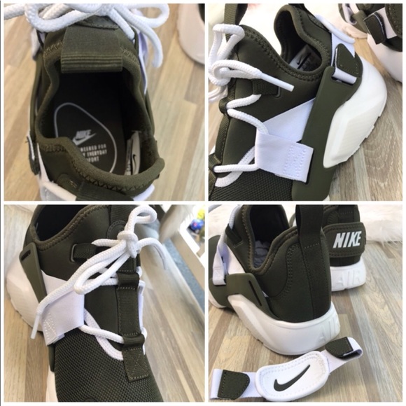 NWT Nike Air Huarache City Low Cargo Khaki WMNS. - Picture 8 of 8